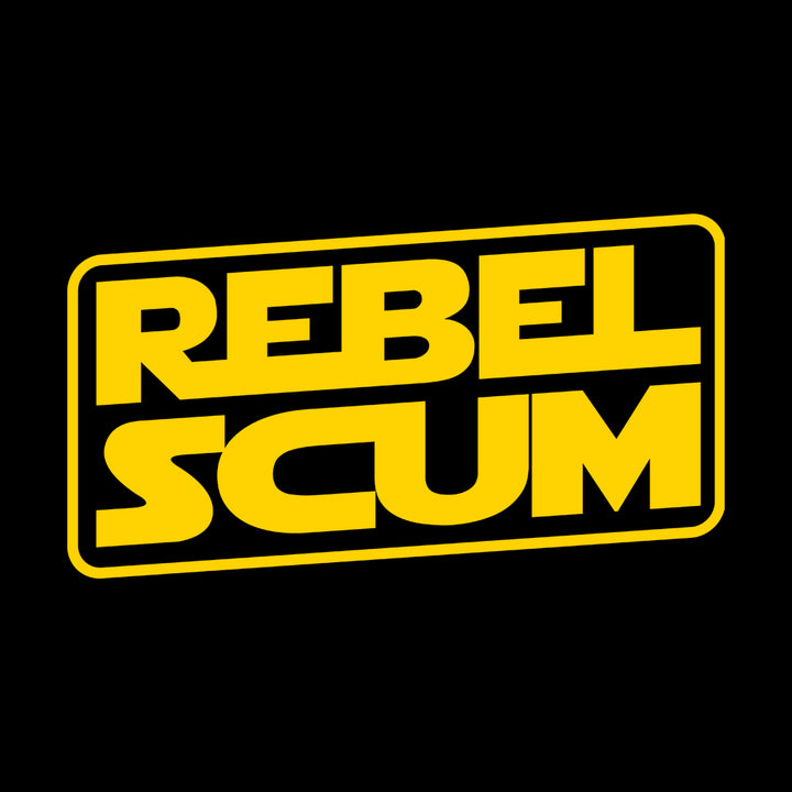 Rebel Scum Logo - BustedTees.com