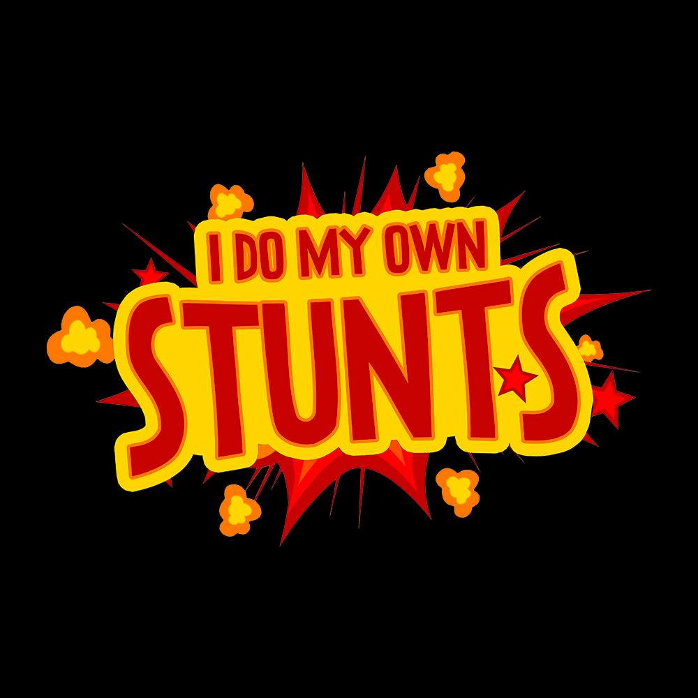 I Do My Own Stunts Kids Shirts - BustedTees.com