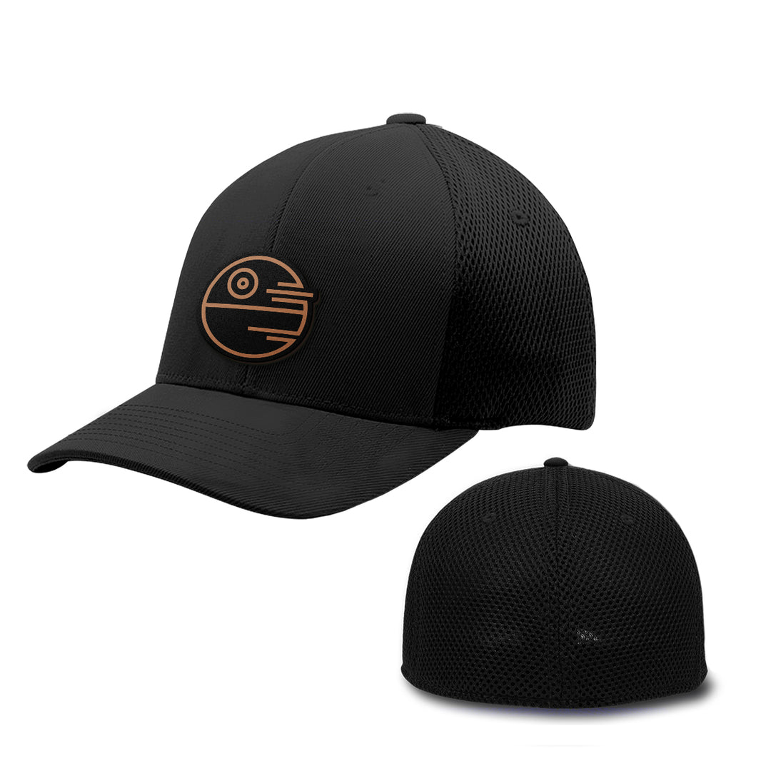 Death Star Leather Patch Hats - BustedTees.com