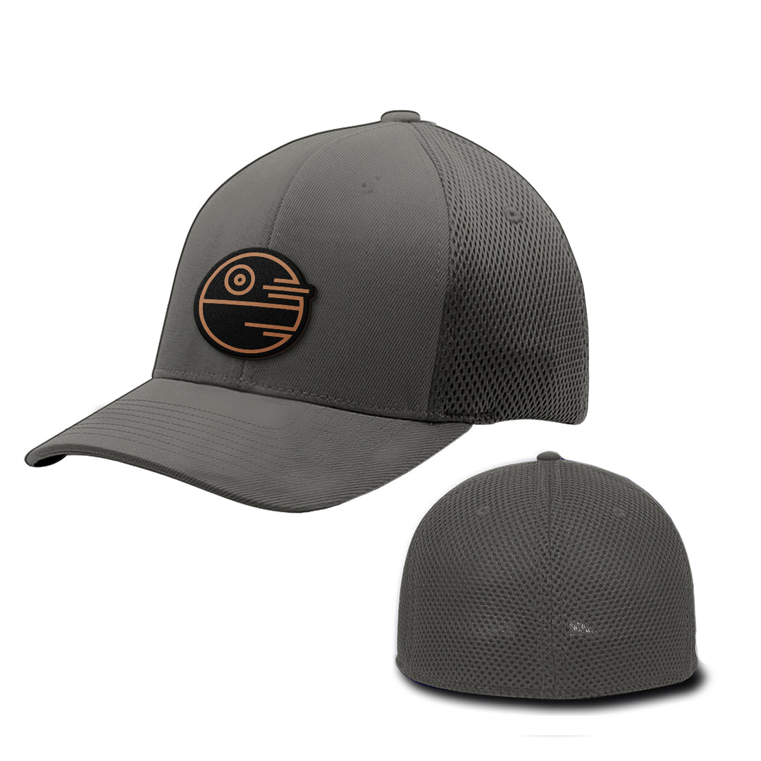 Death Star Leather Patch Hats - BustedTees.com
