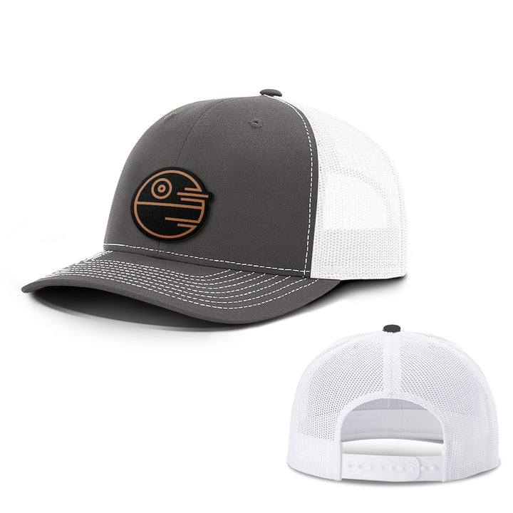 Death Star Leather Patch Hats - BustedTees.com