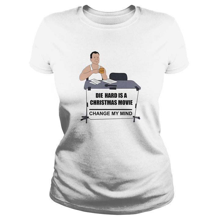 Die Hard Was A Christmas Movie - BustedTees.com