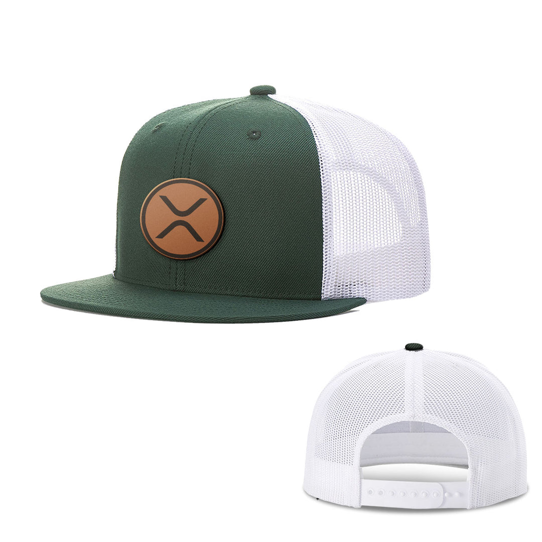 XRP Leather Patch Hats - BustedTees.com