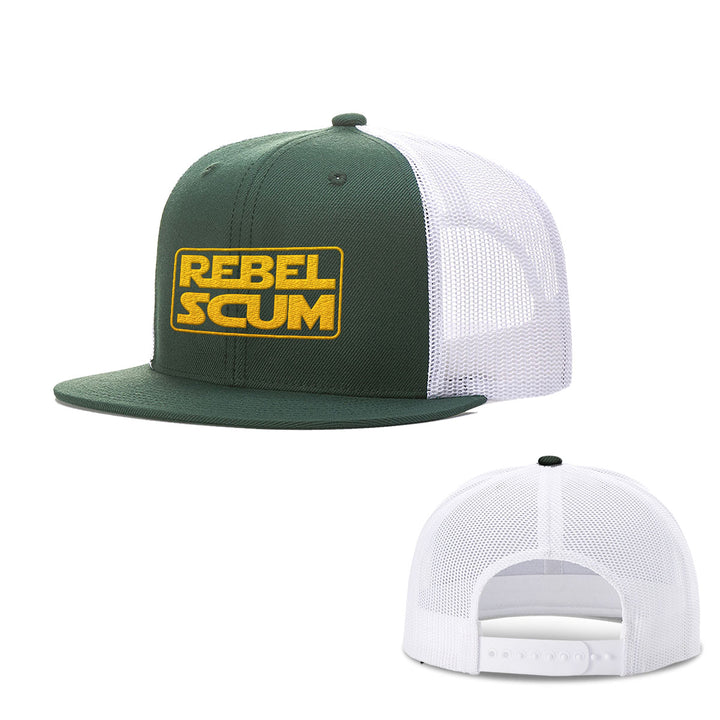 Rebel Scum Logo Hats - BustedTees.com