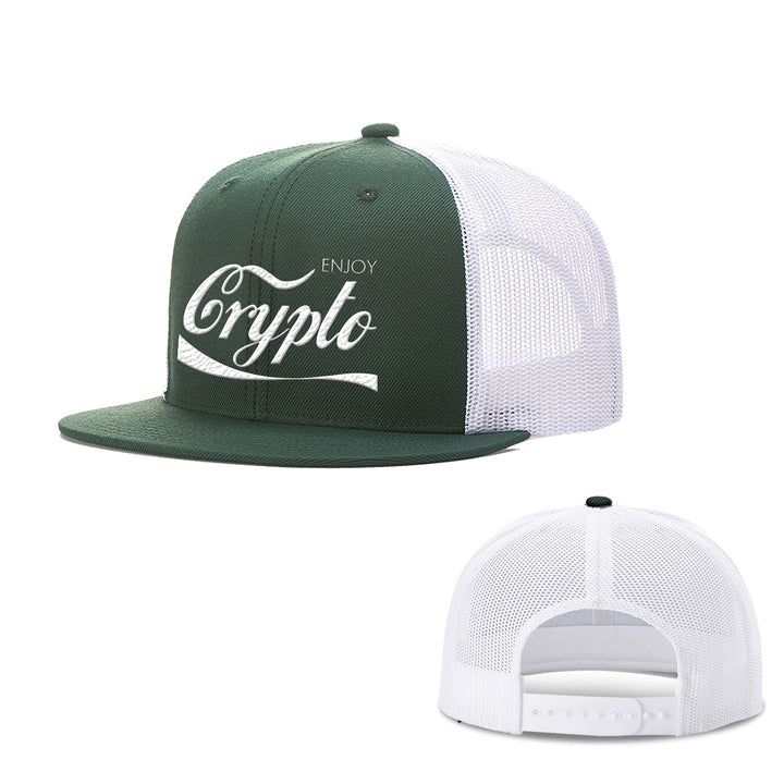 Enjoy Crypto Hats - BustedTees.com