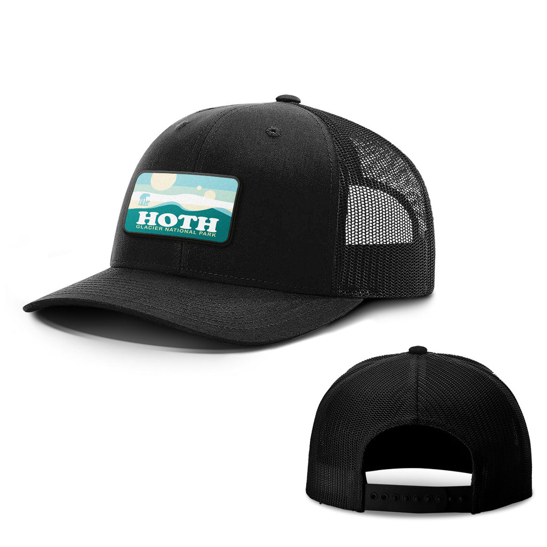 Hoth Glacier National Park Patch Hats