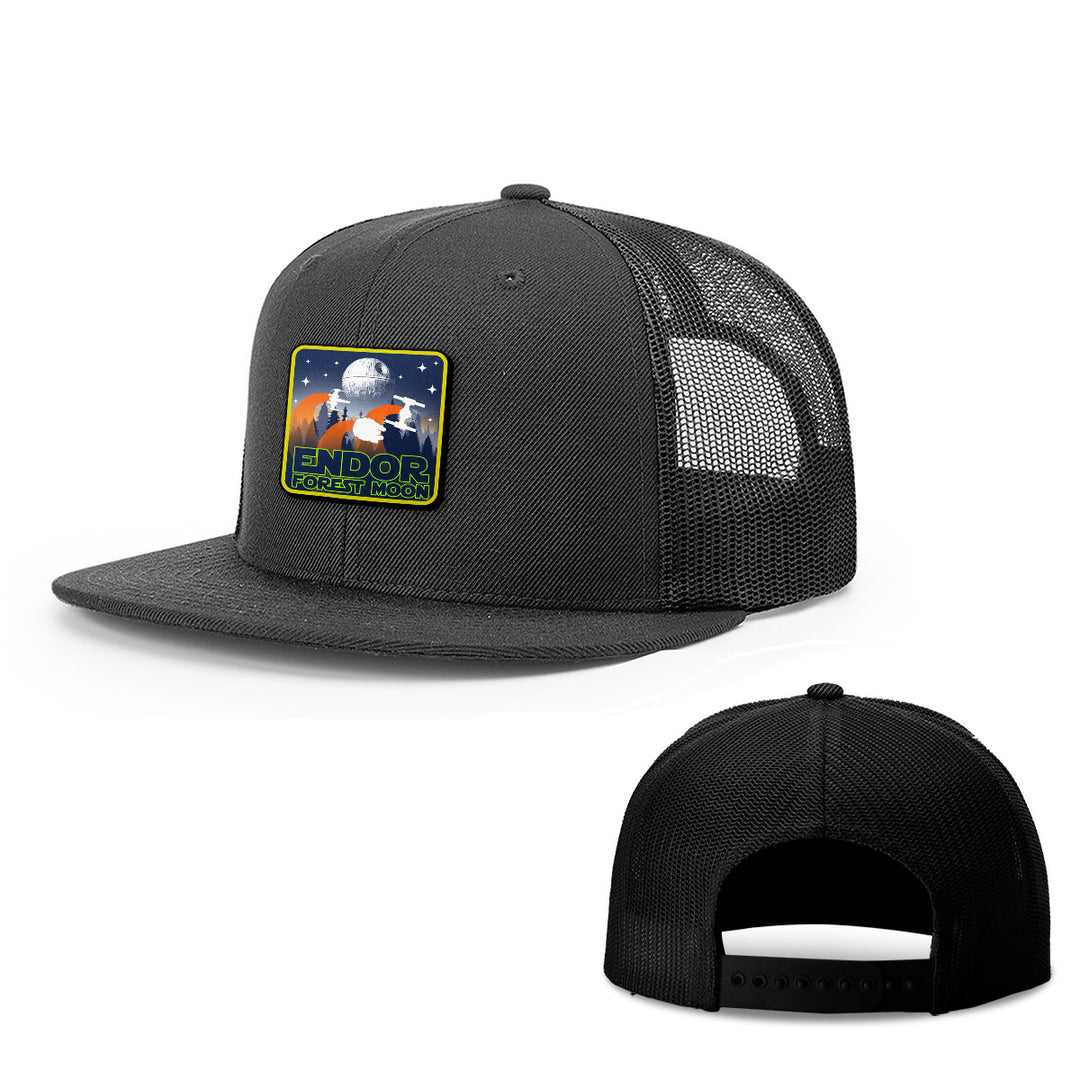 Endor Forest Moon Patch Hats - BustedTees.com