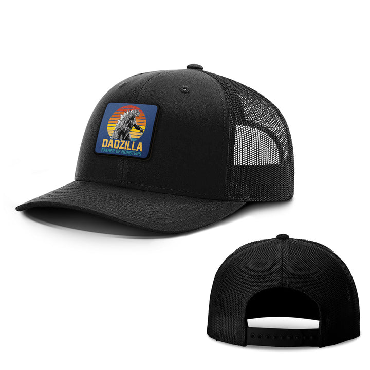 Dadzilla Patch Hats - BustedTees.com