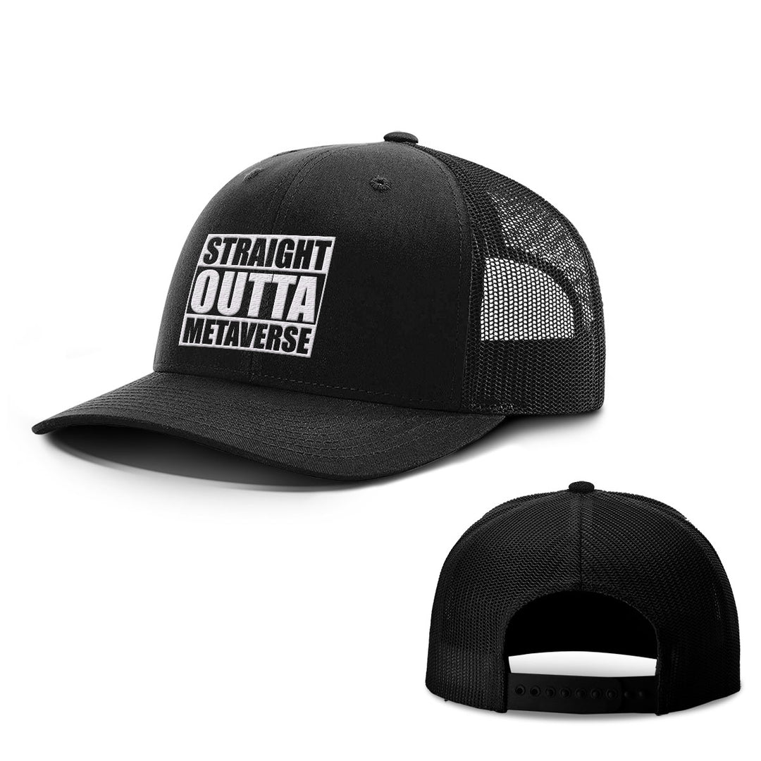 Straight Outta Metaverse Hats - BustedTees.com