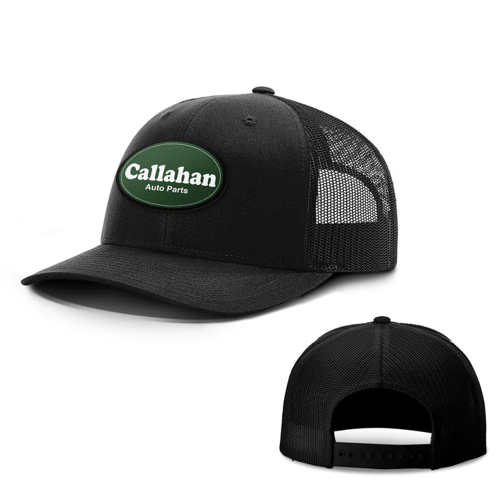 Callahan Auto Parts Patch Hats - BustedTees.com