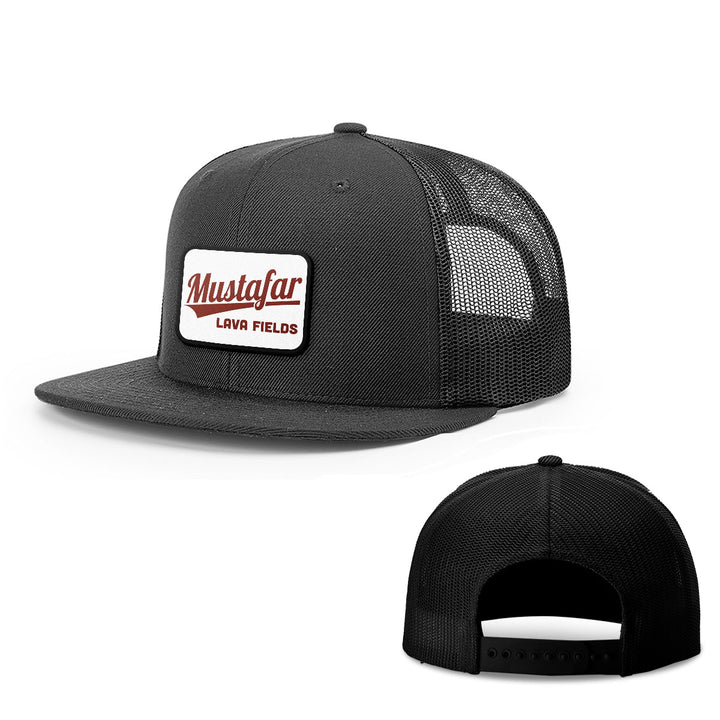 Mustafar Lava Fields Patch Hats - BustedTees.com