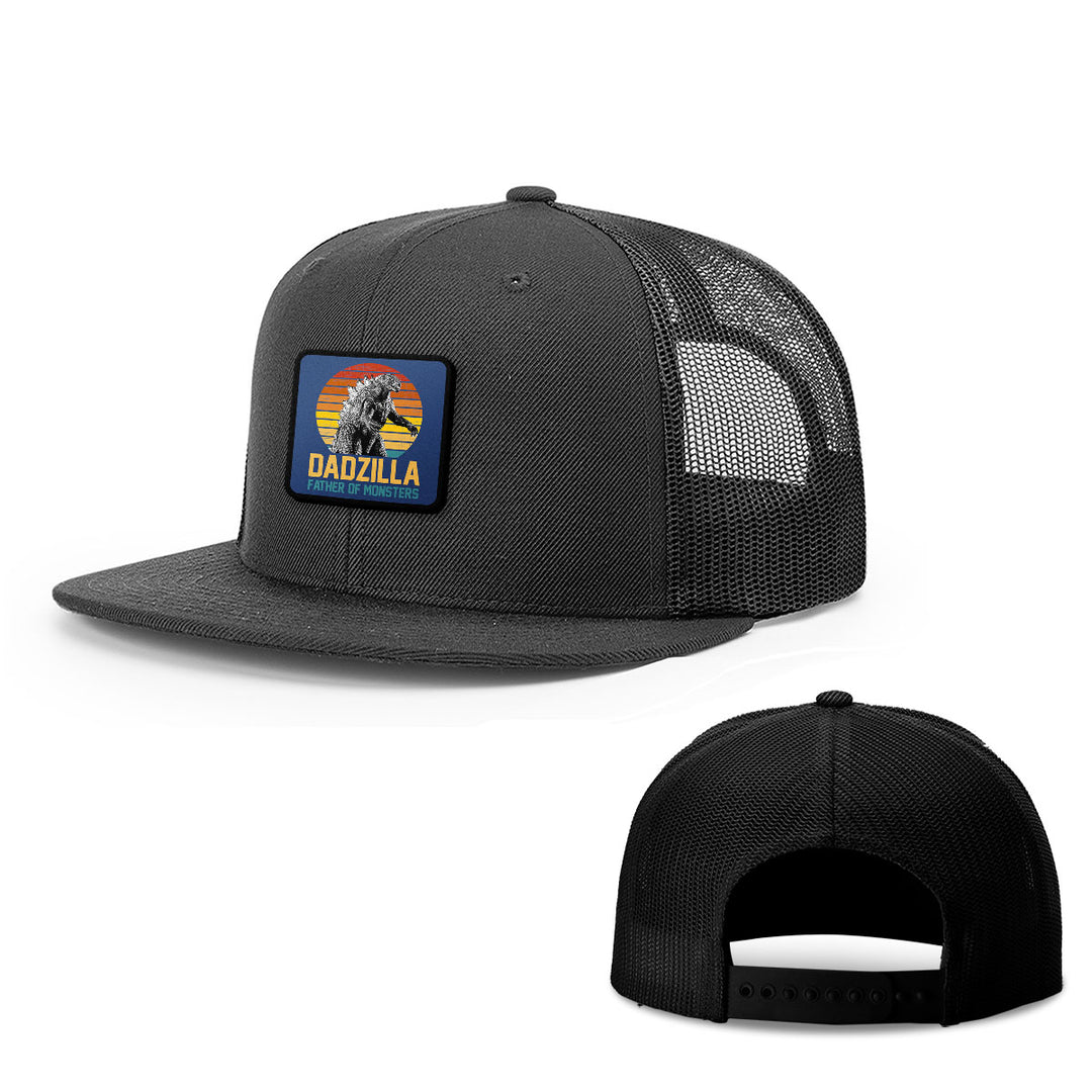 Dadzilla Patch Hats - BustedTees.com