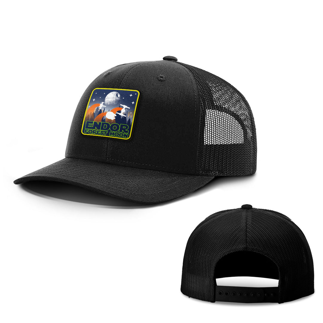 Endor Forest Moon Patch Hats - BustedTees.com