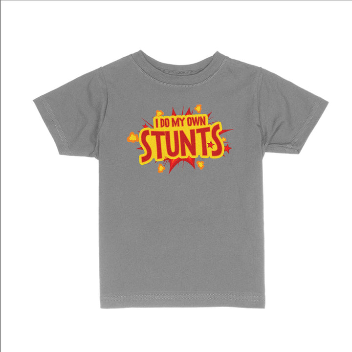 I Do My Own Stunts Kids Shirts - BustedTees.com