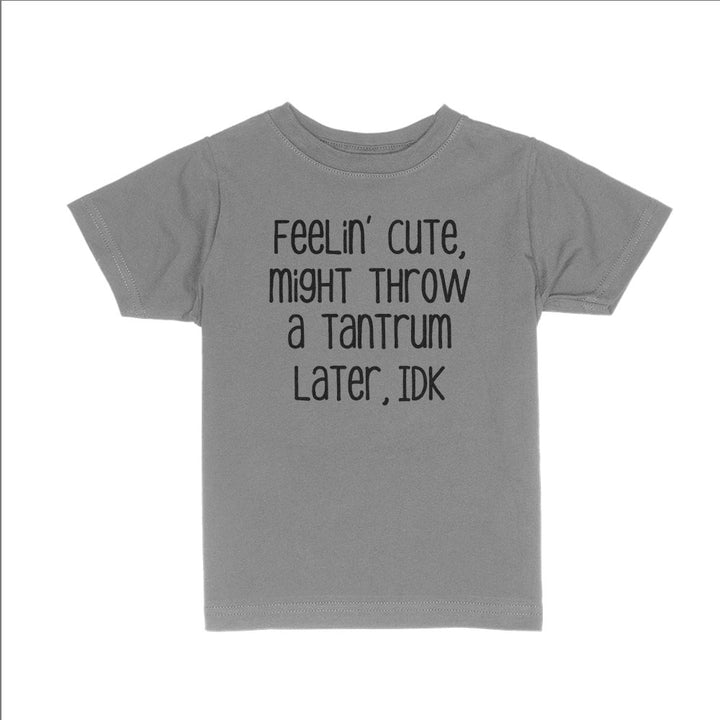 Feelin Cute Kids Shirts - BustedTees.com