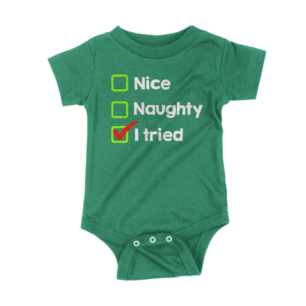 Christmas Effort Kids Shirt - BustedTees.com