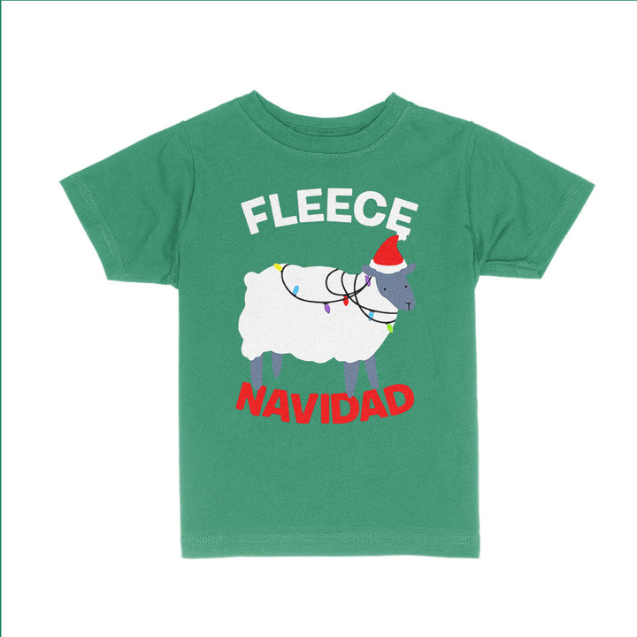 Fleece Navidad Kids Shirt - BustedTees.com