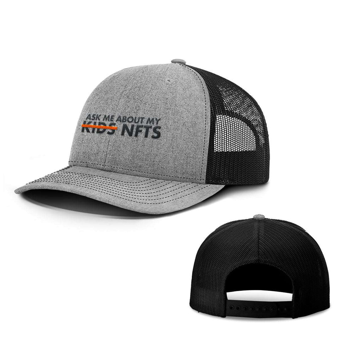 Ask Me About My NFTs Hats - BustedTees.com