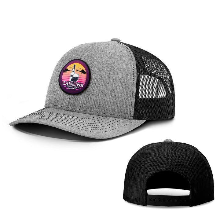 Catalina Wine Mixer Patch Hats - BustedTees.com