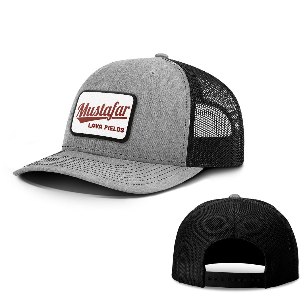 Mustafar Lava Fields Patch Hats - BustedTees.com