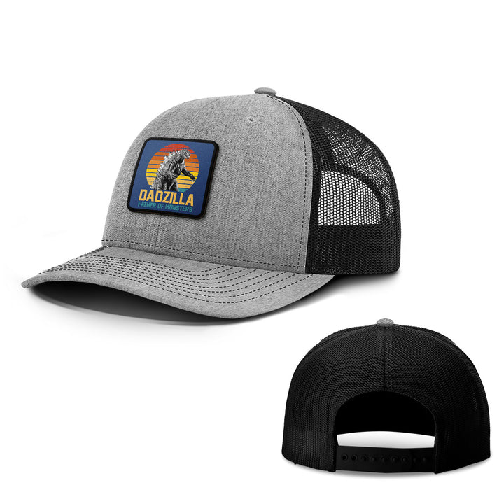 Dadzilla Patch Hats - BustedTees.com