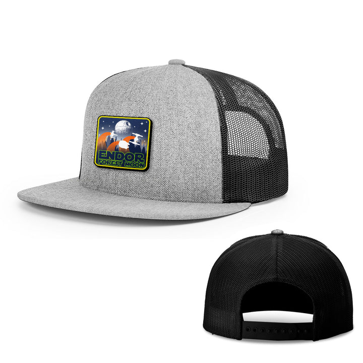 Endor Forest Moon Patch Hats - BustedTees.com