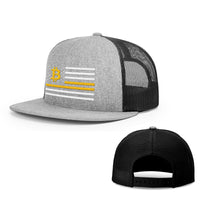 Load image into Gallery viewer, Bitcoin Flag Hats - BustedTees.com
