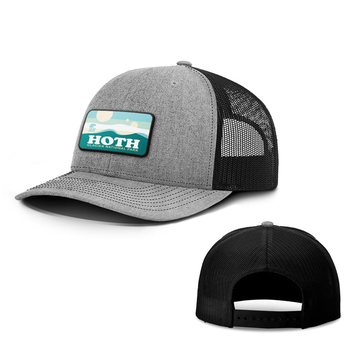 Hoth Glacier National Park Patch Hats