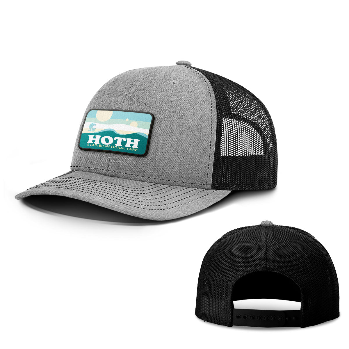 Hoth Glacier National Park Patch Hats