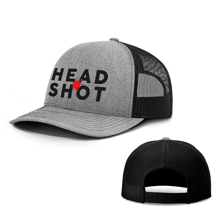 Head Shot Hats - BustedTees.com