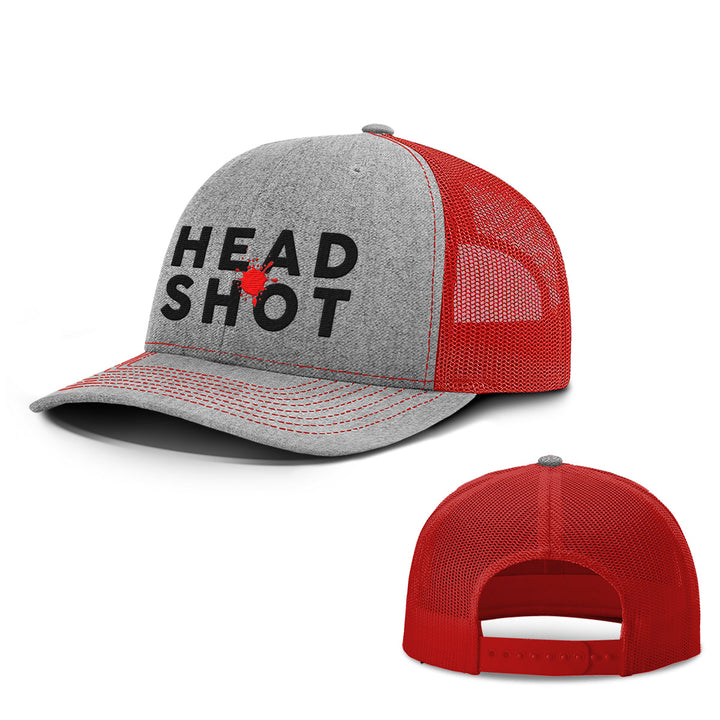 Head Shot Hats - BustedTees.com