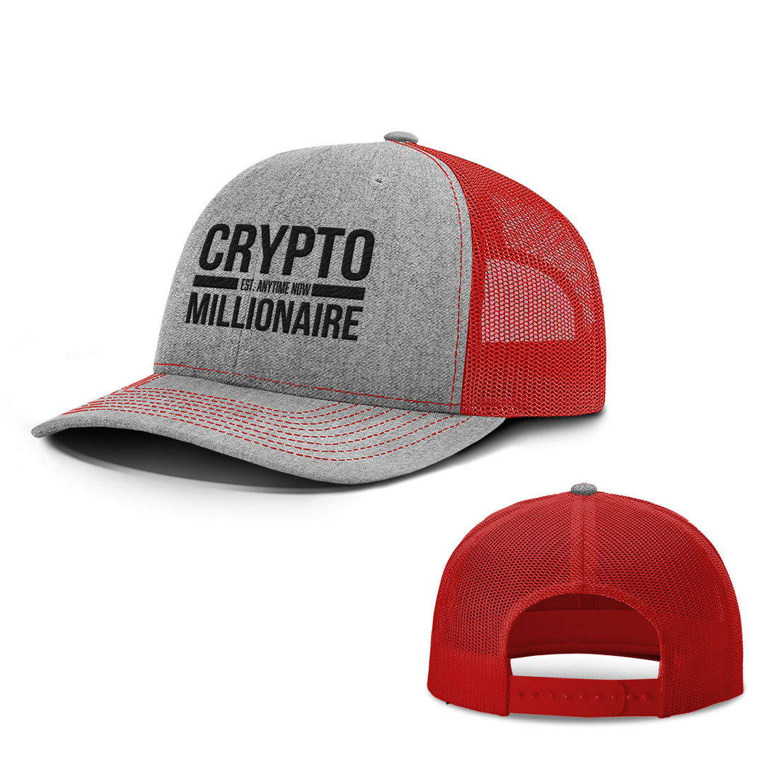 Crypto Millionaire Hats - BustedTees.com