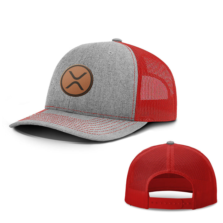 XRP Leather Patch Hats - BustedTees.com