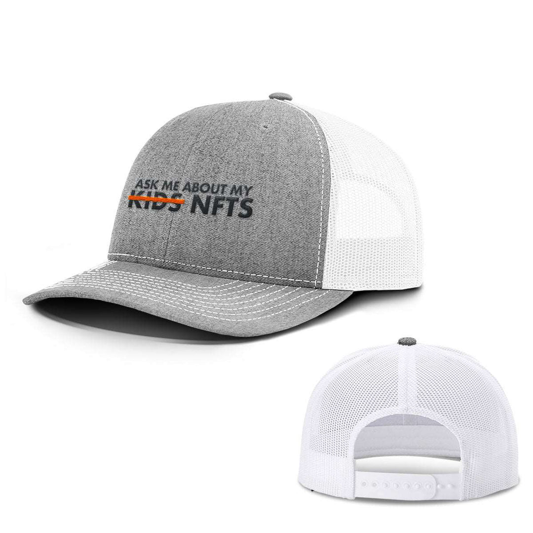 Ask Me About My NFTs Hats - BustedTees.com