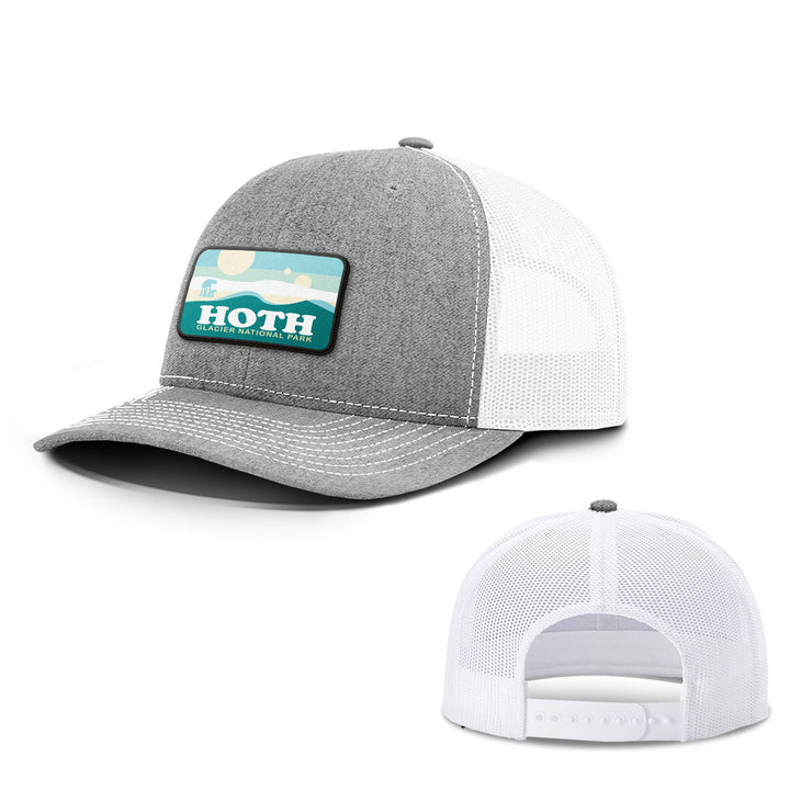 Hoth Glacier National Park Patch Hats