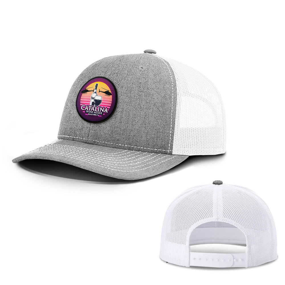 Catalina Wine Mixer Patch Hats - BustedTees.com