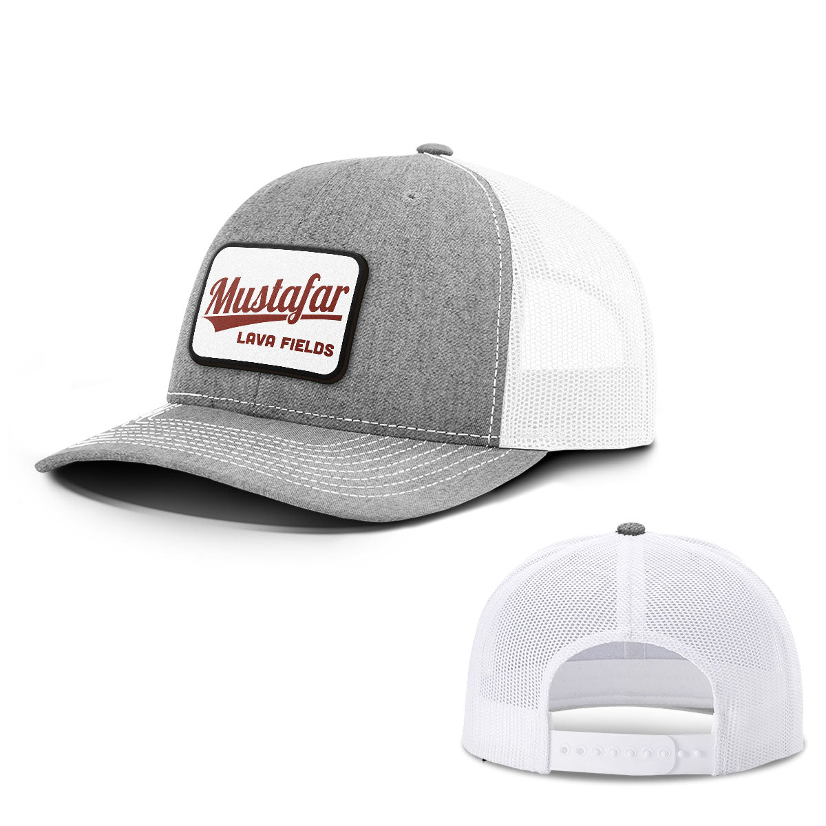 Mustafar Lava Fields Patch Hats - BustedTees.com