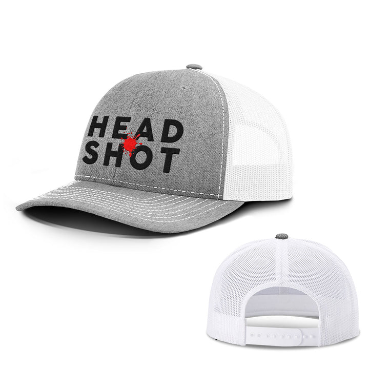 Head Shot Hats - BustedTees.com