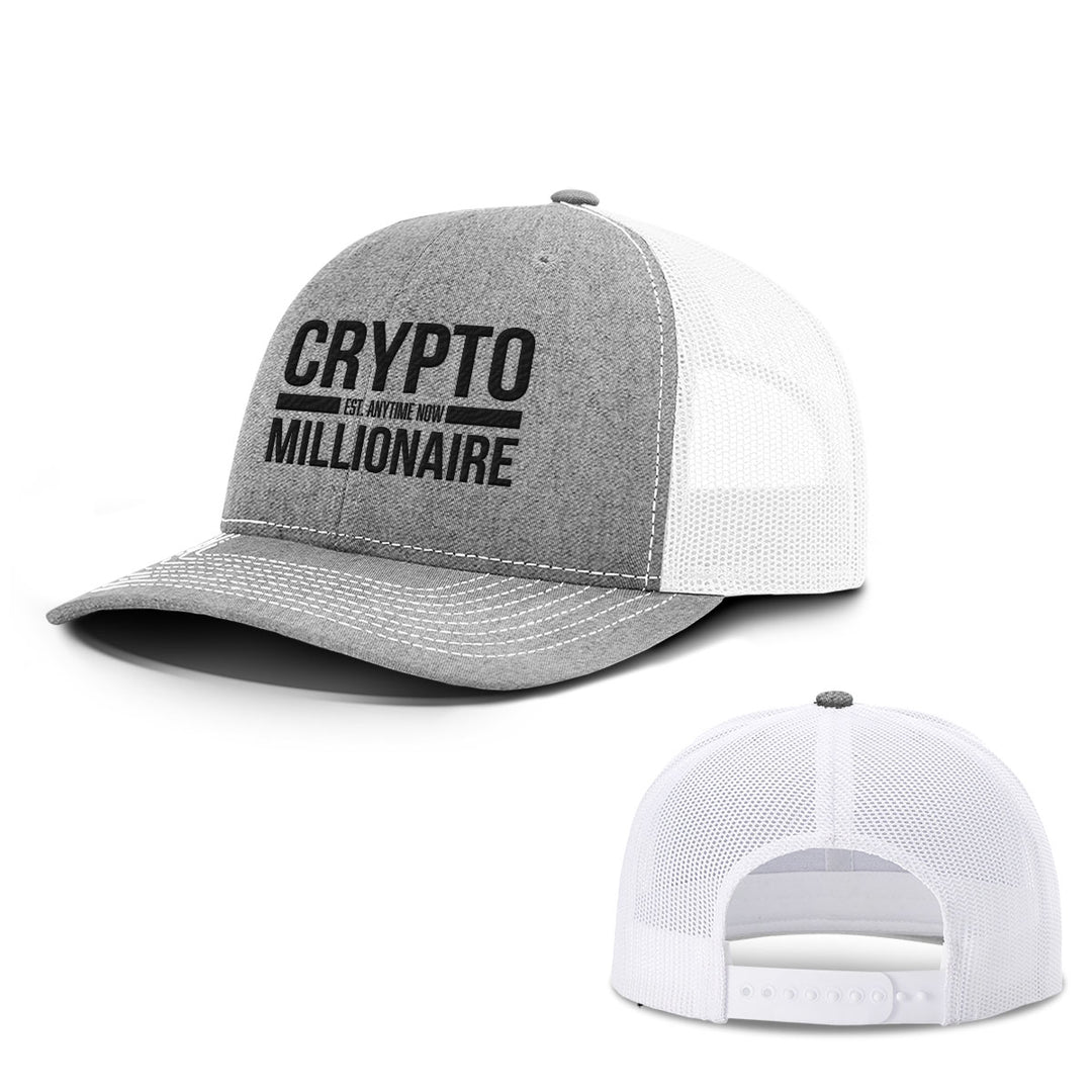 Crypto Millionaire Hats - BustedTees.com