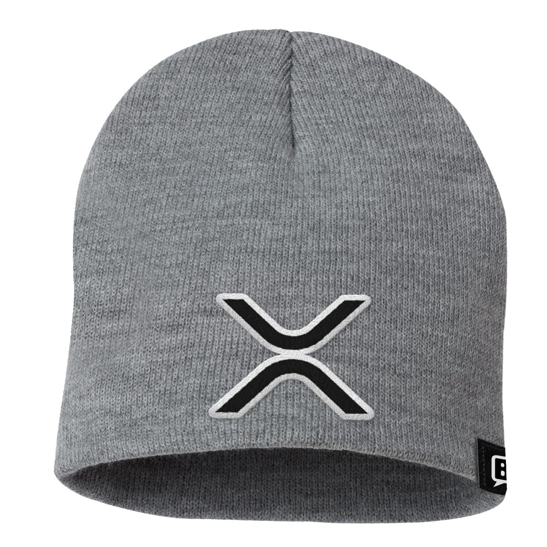 XRP Logo Beanies - BustedTees.com