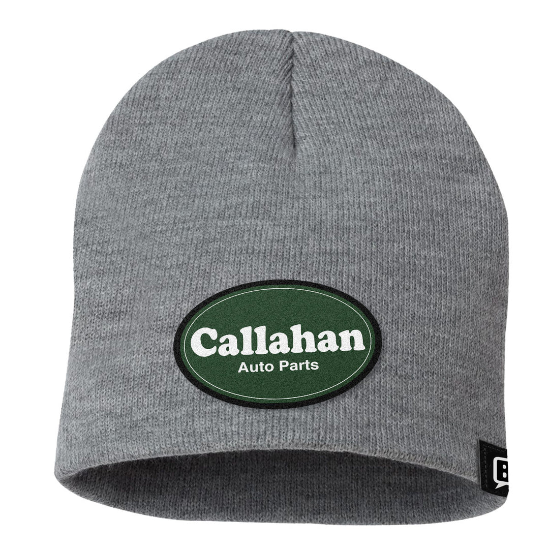 Callahan Auto Parts Patch Beanies - BustedTees.com