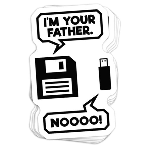 I'm Your Father Vinyl Sticker - BustedTees.com