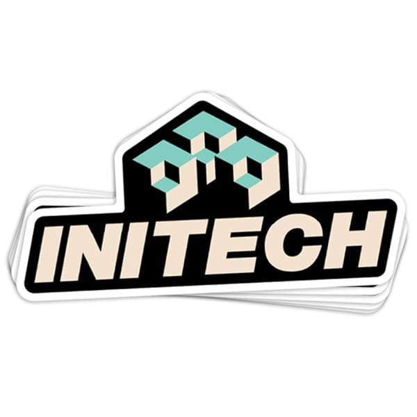 Initech Vinyl Sticker - BustedTees.com