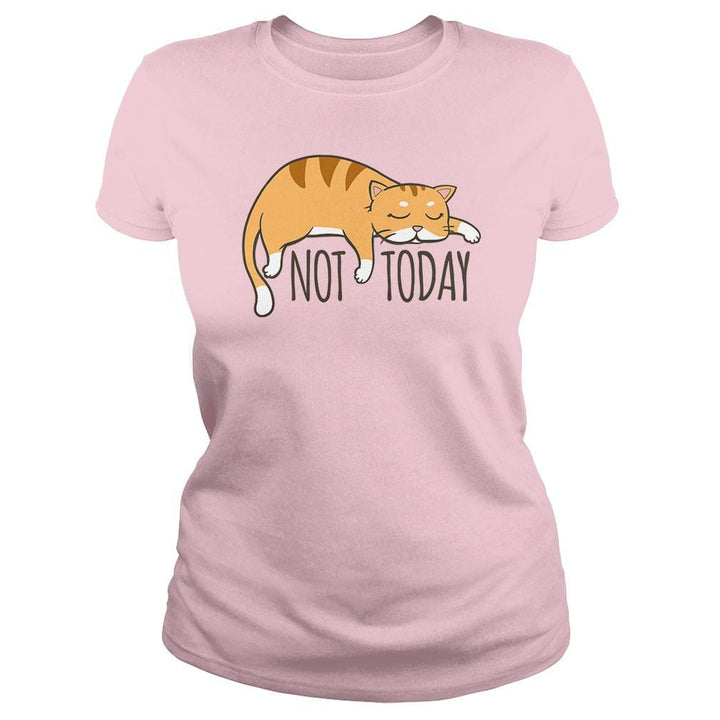 Not Today Crazy Cat - BustedTees.com