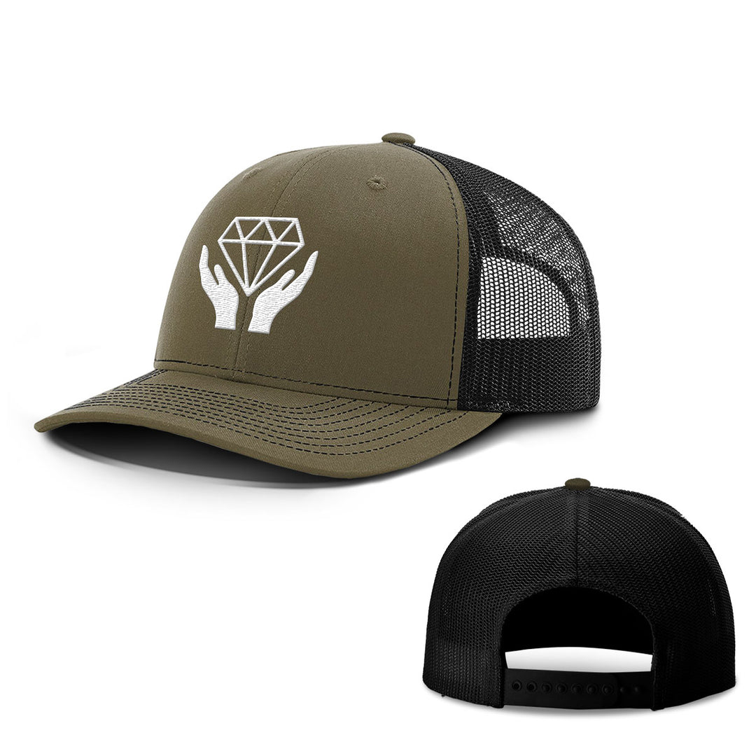 Diamond Hands Hats - BustedTees.com