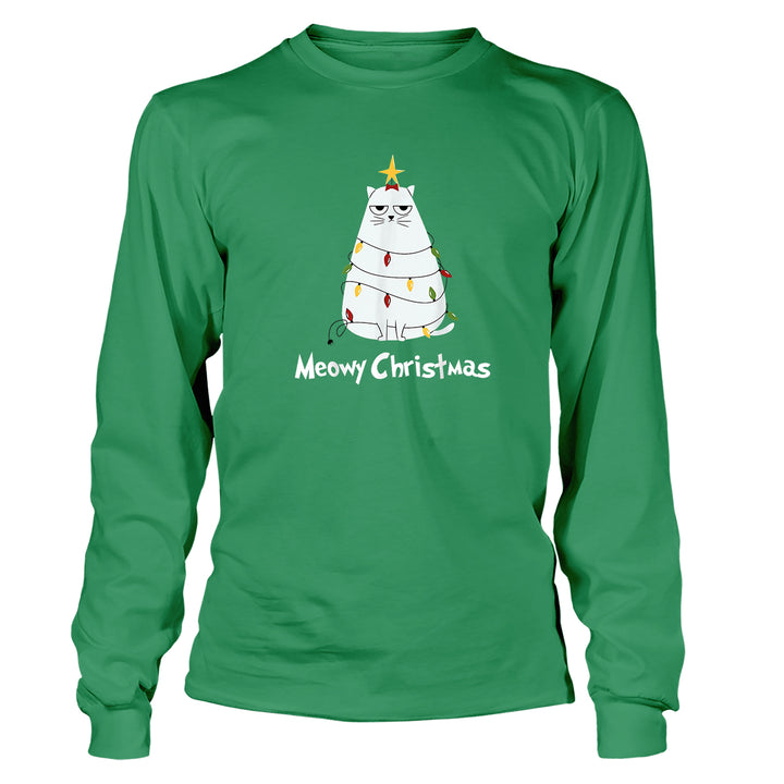 Meow Christmas - BustedTees.com