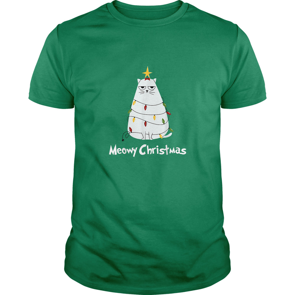 Meow Christmas - BustedTees.com