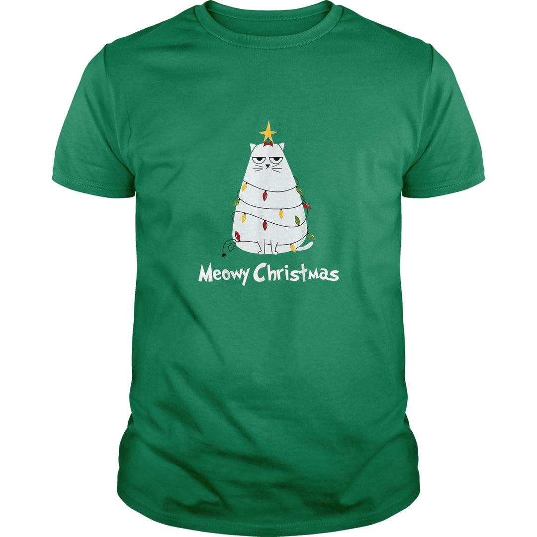 Meow Christmas - BustedTees.com