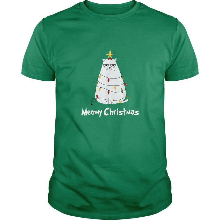 Meow Christmas - BustedTees.com