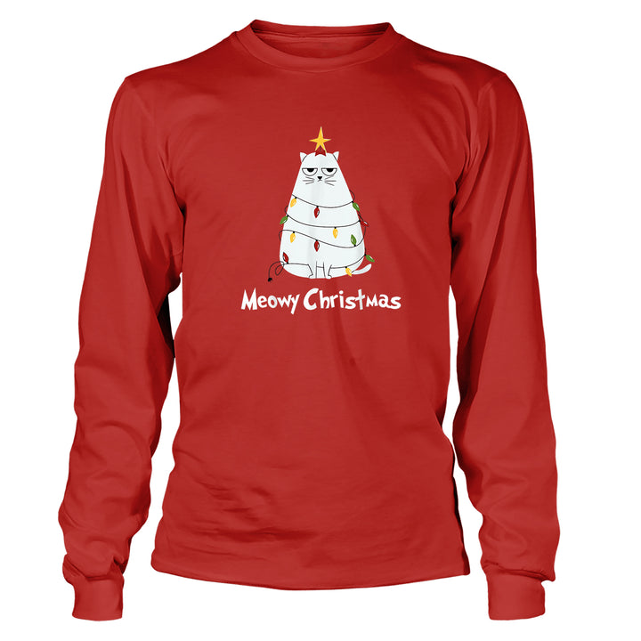 Meow Christmas - BustedTees.com
